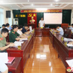 Huyện ủy Đô Lương Hội nghị giao ban khối Nội chính tháng 7 năm 2024