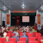 Công an xã Giang Sơn Đông ra mắt mô hình Dân vận khéo “Vận động nhân dân chung tay cùng lực lượng Công an xã tuyên truyền, tố giác các hành vi vi phạm pháp luật về trật tự, an toàn giao thông”.