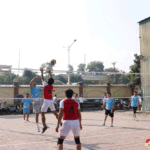 Khai mạc bóng chuyền nam chào mừng kỷ niệm 35 năm ngày thành lập Hội Cựu chiến binh Việt Nam