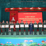 Đô Lương gặp mặt kỷ niệm 80 năm ngày thành lập Quân đội nhân dân Việt Nam.