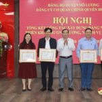 Đảng bộ cơ quan chính quyền huyện tổ chức hội nghị tổng kết công tác xây dựng Đảng năm 2024.