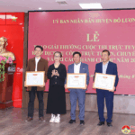 Trao giải cuộc thi trực tuyến “Tìm hiểu dịch vụ công trực tuyến, chuyển đổi số và cải cách hành chính” huyện Đô Lương năm 2024