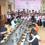 Hội đồng Đội huyện Đô Lương tổ chức bữa cơm yêu thương cho các cháu tại Trung tâm công tác xã hội Nghệ An