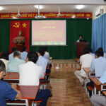 UBKT Huyện ủy Hội nghị tập huấn nghiệp vụ công tác kiểm tra, giám sát thi hành kỷ luật Đảng năm 2025 và triển khai Kế hoạch 355- KH/HU ngày 25/4/2025 của BTV Huyện ủy về chuyển đổi số ngành kiểm tra Đảng; Quy định số 258- QĐ/TW ngày 22/4/2025 của Ban Bí thư về phòng ngừa, phát hiện, ngăn chặn, vi phạm của tổ chức Đảng, Đảng viên.