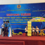 Chương trình “Tuyên truyền pháp luật, nâng cao kỹ năng và giao lưu văn hóa, văn nghệ trong công nhân, người lao động” tại Công ty Cổ phần may Minh Anh Đô Lương