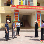 Kiểm tra công tác tuyên truyền Đại hội đại biểu Đảng bộ xã Thuần Trung lần thứ I