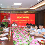 Xã Đô Lương tổ chức hội nghị giao ban khối Nội chính tháng 9 năm 2025