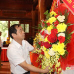 Ban thường vụ Đảng ủy xã Đô Lương dâng hoa, dâng hương nhân ngày giỗ lần thứ 56 của Chủ tịch Hồ Chí Minh tại khu di tích lịch sử Kim Liên, Nam Đàn