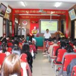 Trung tâm Y tế Đô Lương năm 2025 tổ chức huấn luyện an toàn, vệ sinh lao động.