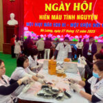 850 người tham gia ngày hội hiến máu tình nguyện tại xã Đô Lương
