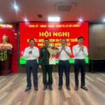 Xã Đô Lương tổ chức Hội nghị ra mắt và giao nhiệm vụ cho tân Chỉ huy trưởng Ban Chỉ huy Quân sự.