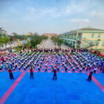 Rực rỡ sắc màu “Ngày hội thể thao của bé” tại trường Mầm non Yên Sơn