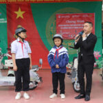 Chương trình “Tuyên truyền, phổ biến pháp luật về trật tự an toàn giao thông và hướng dẫn kỹ năng lái xe an toàn” tại trường THCS Nguyễn Thái Nhự