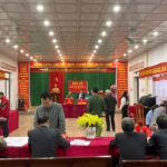 Xóm 3 Thị trấn, xã Đô Lương có 1.420 cử tri  thực hiện quyền và nghĩa vụ công dân trong ngày hội non sông.