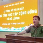 Xã Đô Lương tổ chức lễ công bố và ra mắt Trung tâm học tập cộng đồng