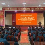 Ban chỉ huy PTKV 5- Anh Sơn, Khai mạc huấn luyện Dân quân tự vệ cụm 3 năm thứ nhất cho 82 chiến sỹ xã Đô Lương và Văn Hiến.