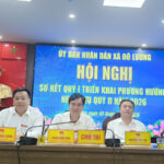 UBND xã Đô Lương sơ kết quý 1, triển khai phương hướng nhiệm vụ quý 2 năm 2026