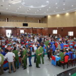 Công an Tỉnh Nghệ An tổ chức thu nhận hơn 3.500 mẫu AND cho thân nhân liệt sĩ chưa xác định được thông tin phần mộ trên địa bàn Tỉnh Nghệ An tại xã Đô Lương
