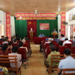 Đại biểu HĐND xã Đô Lương tiếp xúc cử tri tại xóm Đặng Sơn 2 và Lưu Sơn 2